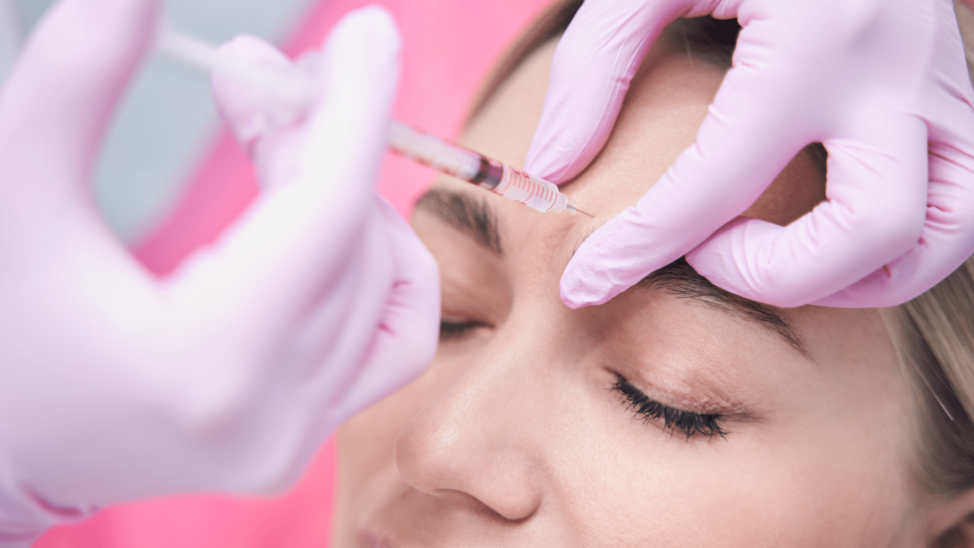 Woman getting treatment.